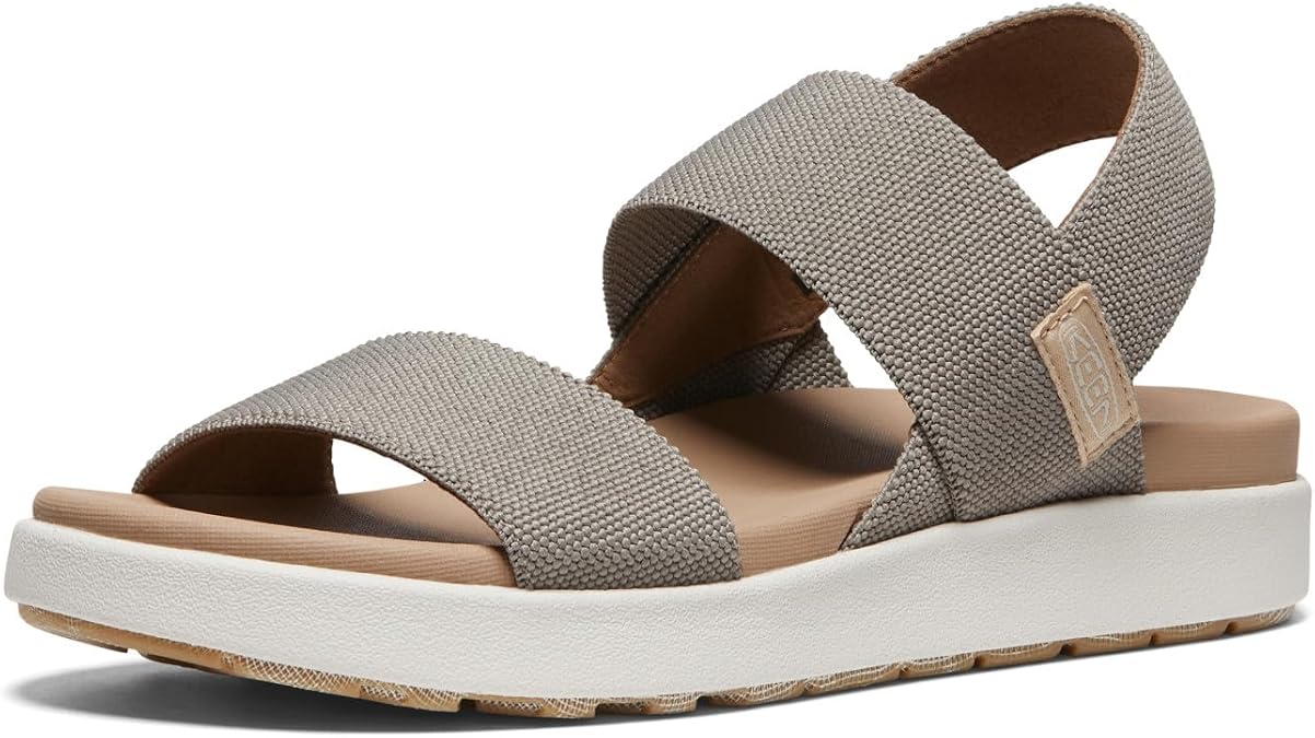 KEEN Women's Elle Backstrap Casual Platform Open Toe Wedge Sandals