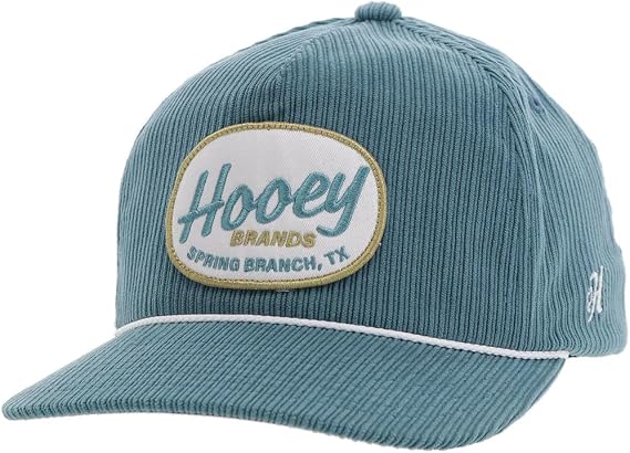 HOOEY Men's Local Adjustable Snapback Hat (US, Alpha, One Size, Teal)