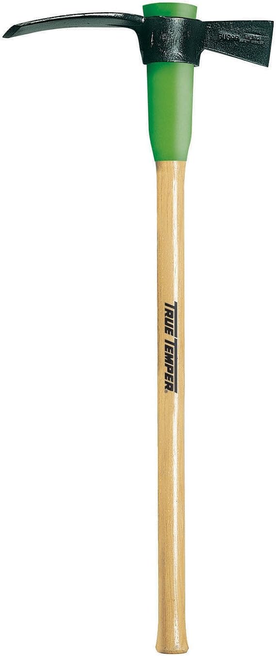 True Temper Ames Cutter Mattock with 36" Wood Handle, 5 lb