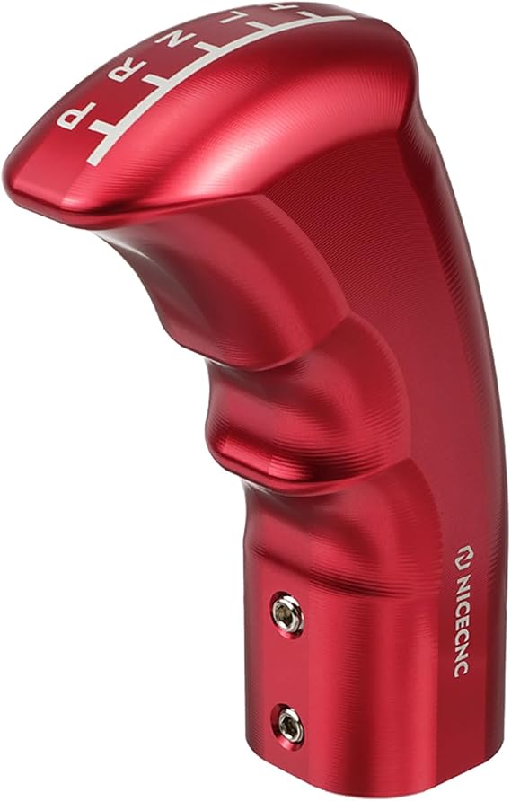 NICECNC Red Gear Selector Shifter Knob Grip