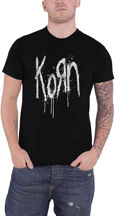 Korn T Shirt Still A Freak Band Logo Official Mens Black Size M
