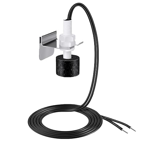 1 Pack AC Pan Float Switch Compatible with SS3, HVAC Float Switch, Water Leak Detector for HVAC System Drain, Install on Primary and Auxiliary Drain Pans