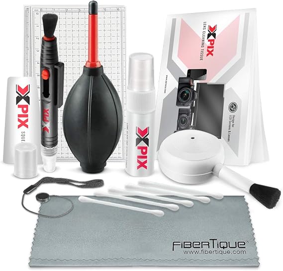Deluxe Maintenance Kit for DSLR Cameras, Camcorders and Photo Equipment