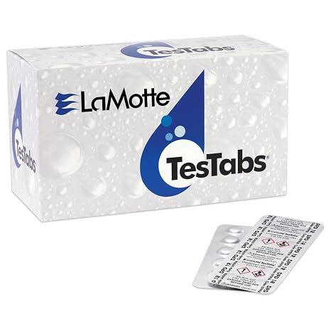 LaMotte 6999A-M DPD TesTabs Chlorine DPD #1 RAPID Reagent Tablet, Blister Style (Case of 1000)