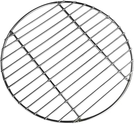 Yeory Round BBQ Grill Net, 10 Inch Stainless Steel Barbecue Round Grill Grate Reusable Barbecue Mesh Mat Wire Grid Rack for Outdoor Camping Picnic, BBQ Net Stainless Steel