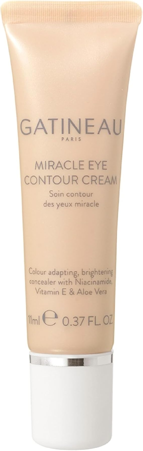 GATINEAU Miracle Eye Contour Cream 11ml | Helps smooth fine lines, conceal dark circles and improve appearance of imperfections with Vitamin E, Niacinamide