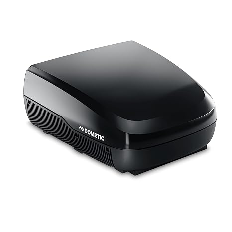 Dometic FreshJet 3 Series, Black, 15K BTU Standard Profile Mechanical Air Conditioner, Cool Only, 9600028601