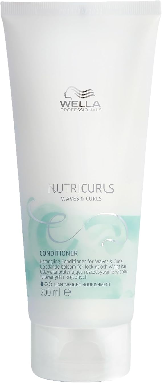 Wella Professionals Nutricurls Dolaşık Açıcı Saç Kremi 200 ml - Bukle Belirginleştirme ve Besleme