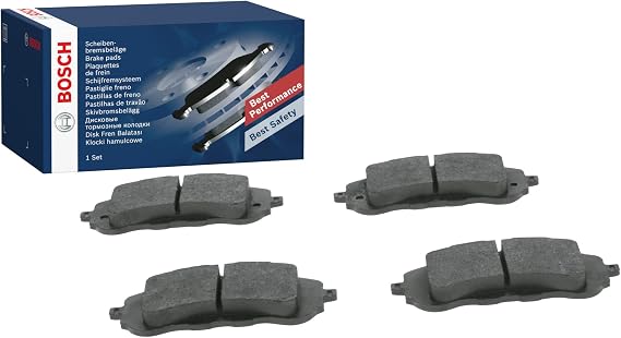 Bosch BP1709 - Brake Pads Car Front Axle - 1 Set of 4 Pads