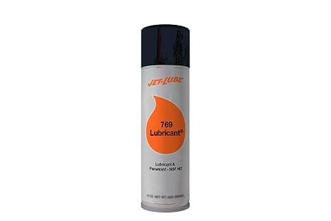 Jet-Lube 769 Lubricant - Penetrant Aerosol | Military Grade | Non-flammable | Multipurpose | Coolant| Pack of 12 units