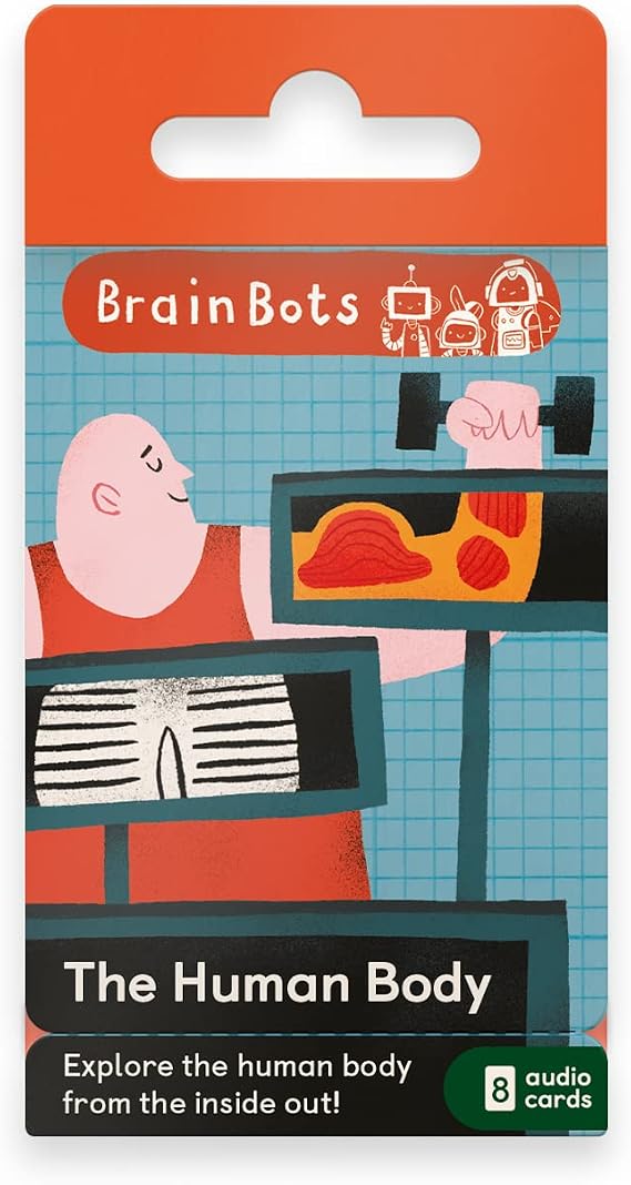 YOTO BrainBots: The Human Body - 8 Kids Educational Audio Cards, Ages 6+