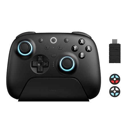 8Bitdo Ultimate 2 Bluetooth Controller (Black) - TMR Joysticks