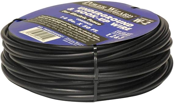 Power Wizard Electric Fence Underground and Hook-up Wire 50 Ft