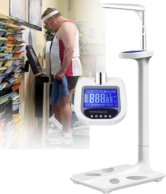 Professional Digital Physicians Scale, Digital Medical Scale for Body Weight and Height Scale, Multifunction Weight Scale