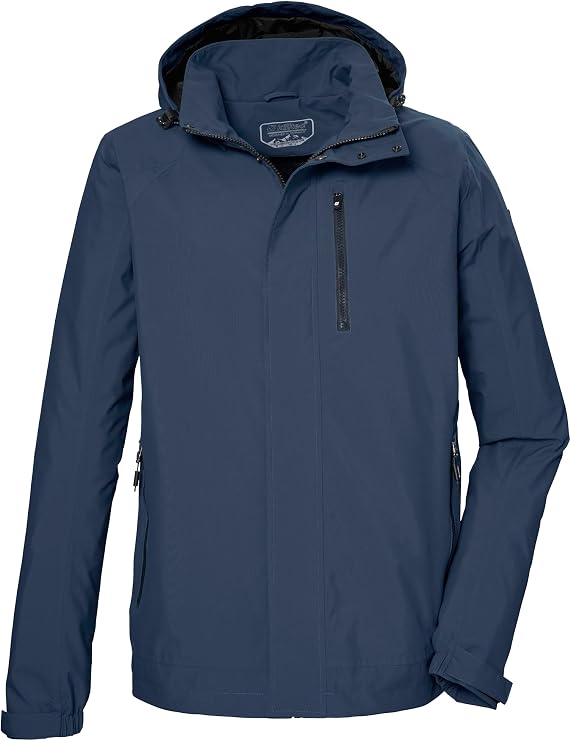 Killtec Kos 52 MN Jacket Men's Rain Jacket Green/Grey/Green