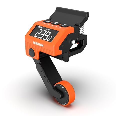 LASELION L1 Mitre Saw Digital Measuring Tool,Saw Stop with Adjustable Clamp