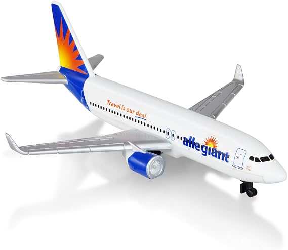 HANGHANG 1/400 Allegiant Plastic Airplane Model Suitable for Collections and Display