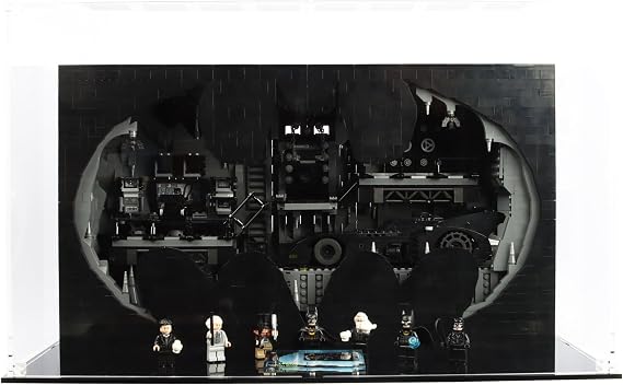 Display Case compatible with LEGO 76252 Batcave – Shadow Box