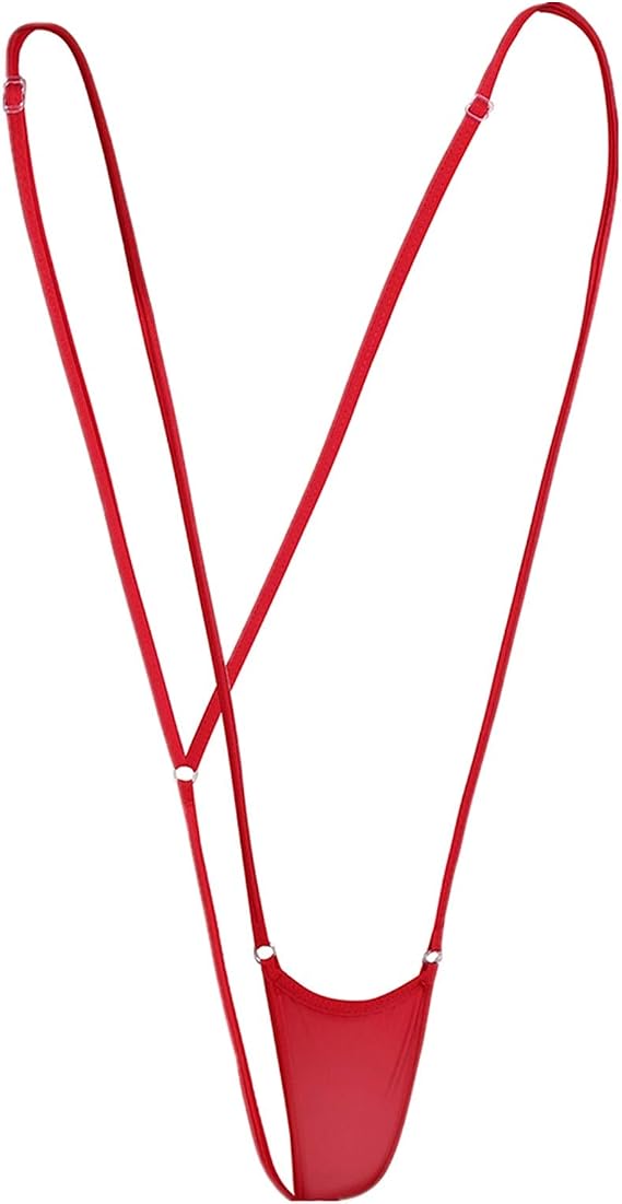 Women's Sexy Mini Sling Shot G-String Micro Bikini Underwear Thong Swimwear