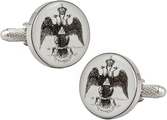 Scottish Rite Freemasonry 33 Degree Cufflinks