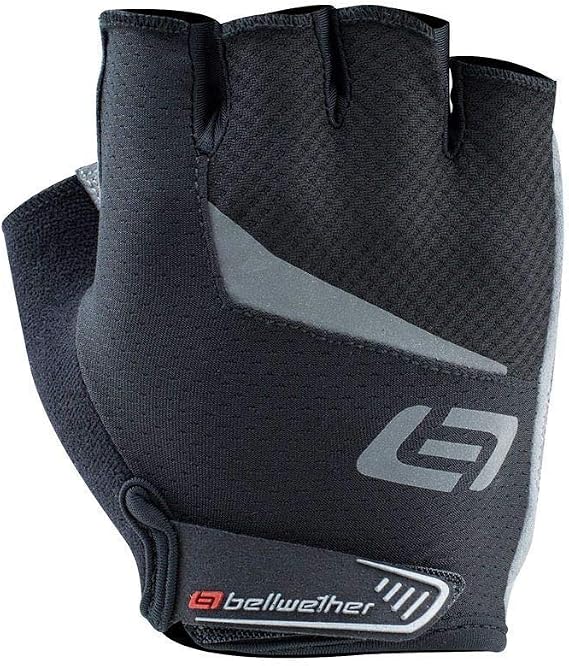 Bellwether M Ergo Gel Sf Glove Short Finger Men's Gel Gloves Black Ss21 Black Medium