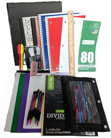 35 Item Back to School Supplies Bundle