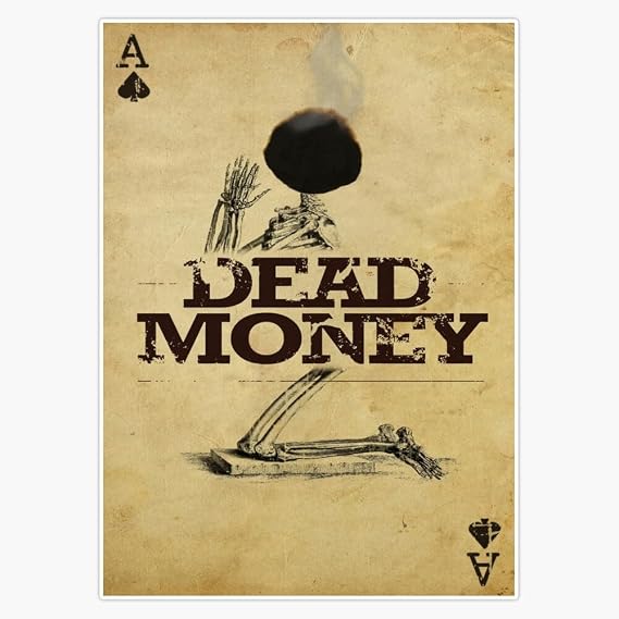 Fallout New Vegas: Dead Money Card Window Water Bottle Bumper Sticker Decal 5"