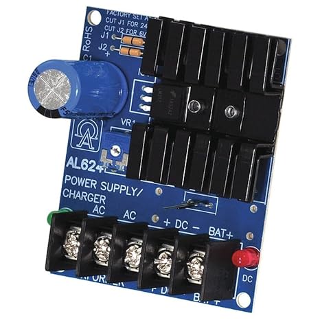 Altronix Power Supply 6/12/24 VDC at 1.2A AL624-1 Each
