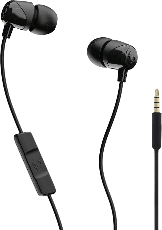 Skullcandy Jib In-Ear Earbuds with Microphone - Black