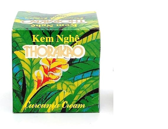 Curcuma Face Cream Kem Nghe Thorakao Turmeric Skincare Moisturizer 7 Grams x 1 Jar