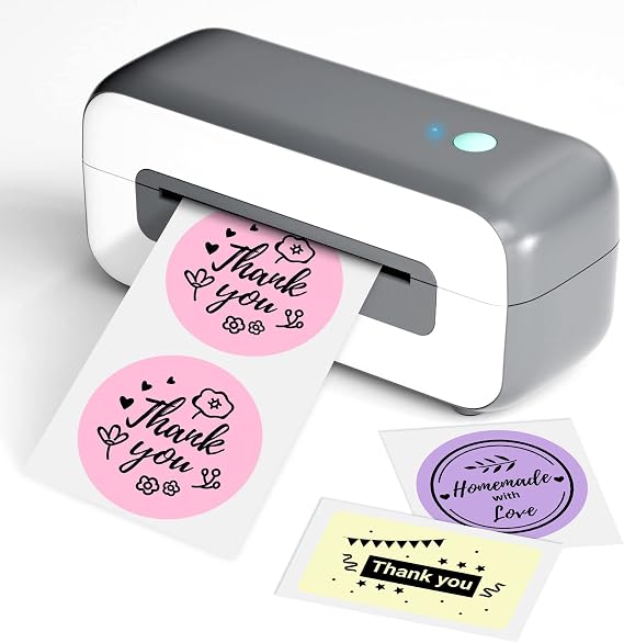 Phomemo Thermal Shipping Label Printer, Desktop Label Printer for Mac Windows Chromebook, Compatible with Amazon, Ebay, Shopify, Etsy, UPS, FedEx, DHL