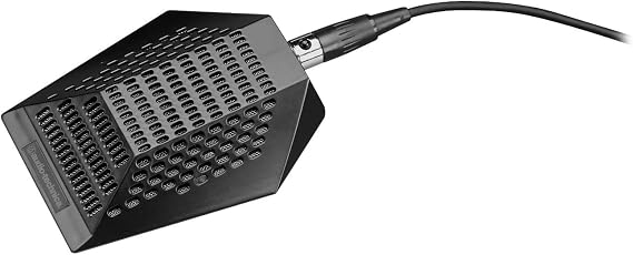 Audio-Technica PRO44 Cardioid Condenser Boundary Microphone | Includes 25ft detachable cable and for conferencing, recording and sound reinforcement