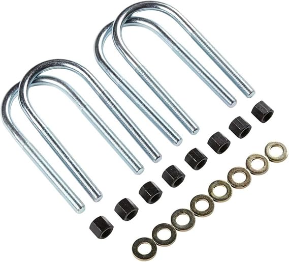 Fabtech FTS726 Square U-Bolt Kit