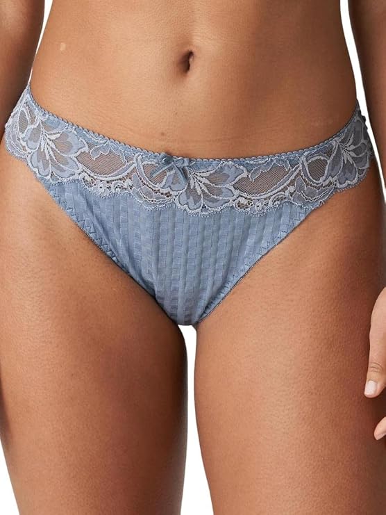 PrimaDonna Women's 066-2125 Madison Lace Trim Thong
