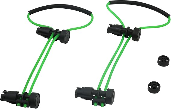 Zing Hyperstrike Dominator Bow Bungee Replacement - Green - Great for Long Range Outdoor Play | Durable low-profile, easy pull-back, quick swap, left- & right-handed, long-range 250 ft outdoor & yard play, fits all ages