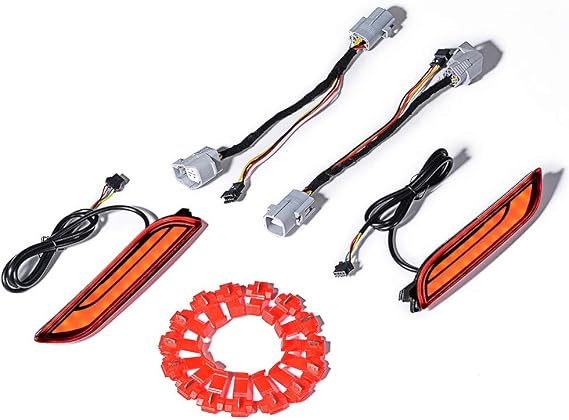Rear Bumper Brake Turn Signal Lights for 17-20 Toyota Camry