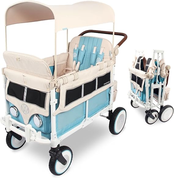 Wonderfold VW4 Volkswagen Stroller Wagon Bondi Blue