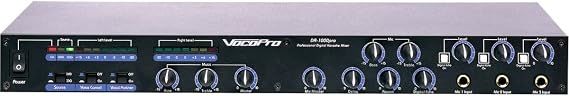 VocoPro DA-1000 Pro Professional 3 Mic Digital Echo Mixer