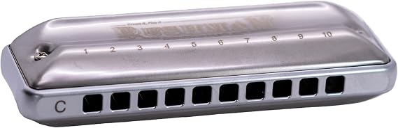 Bushman John Lee Steelie Harmonica (C)