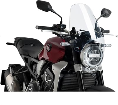 Puig 0336W Clear Custom Ii Windshield for 8 Headlight