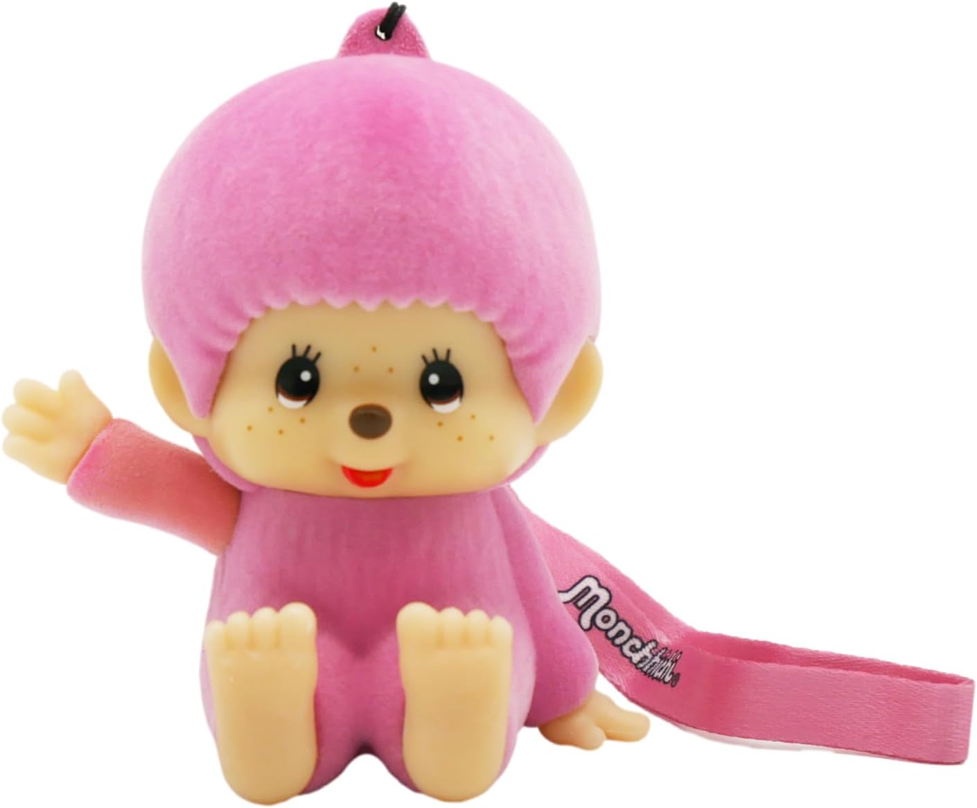 MONCHHICHI-Pink MONCHHICHI Luminous Figure with Belt-8cm-Pink