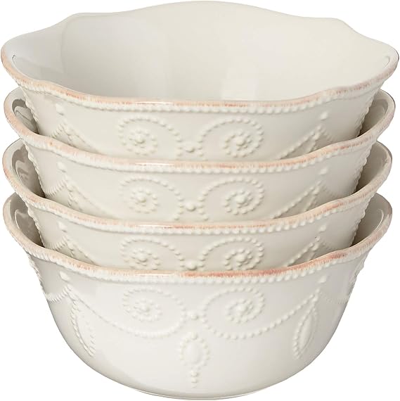 Lenox 880128 French Perle 4-Piece All-Purpose Bowl Set