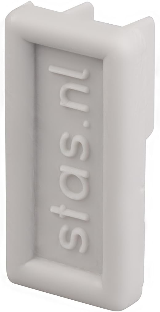 STAS cliprail pro end Cap Silver