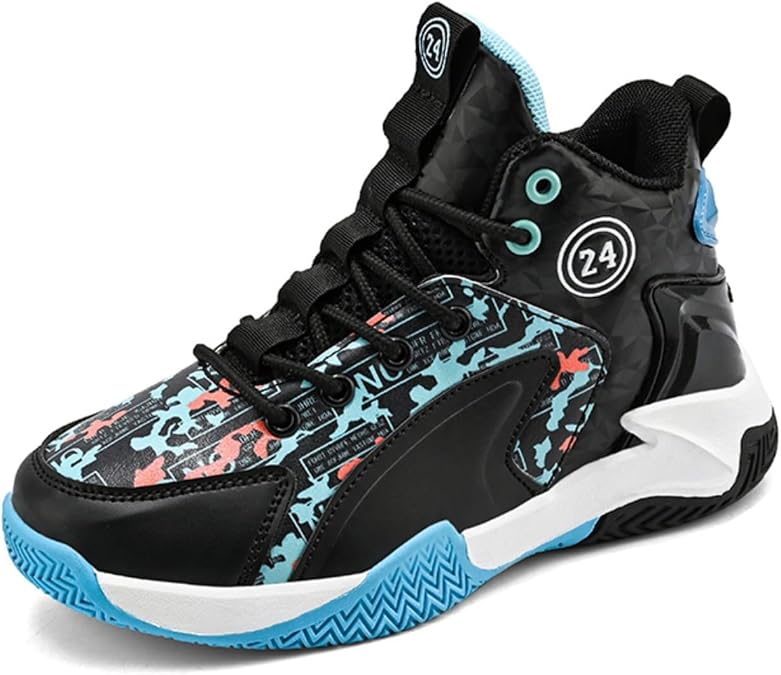 Warm Plush Fashion Anti-Skid wear-Resistant Sports Basketball Shoes