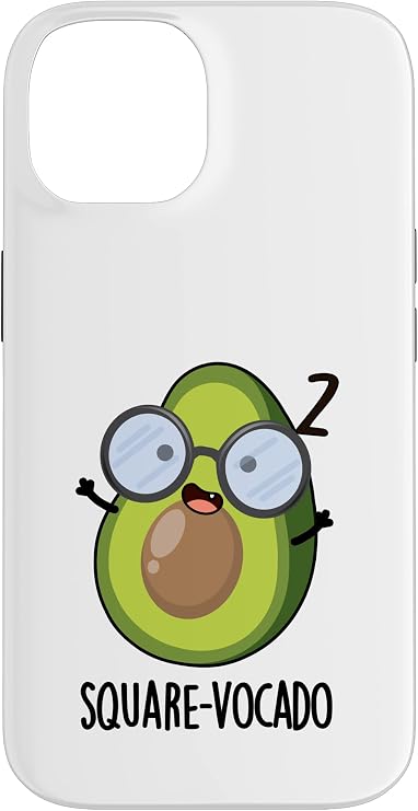 iPhone 14 Square-vocado Funny Avocado Pun Case