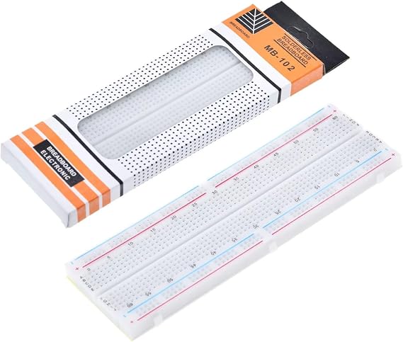 Large Breadboard, Test Board, Electronic Test Board, 16.5 x 5.4 x 0.9 cm,