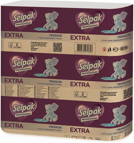 Selpak Professional Extra Z Katlı Dispenser Havlu 200yp