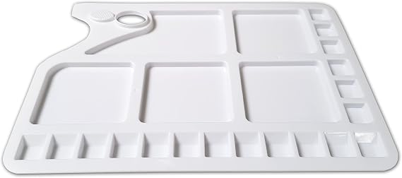 23-Well Rectangular Paint Palette by Zieler
