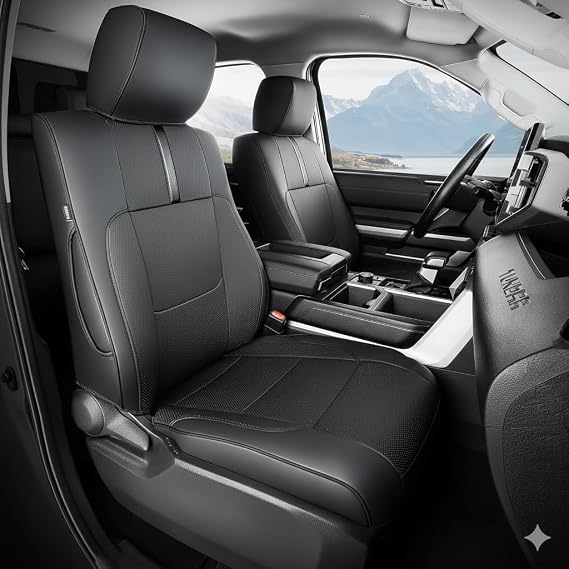for Toyota Tundra Seat Covers 2026 2025-2022,for SR/SR5;Double Cab/CrewMax