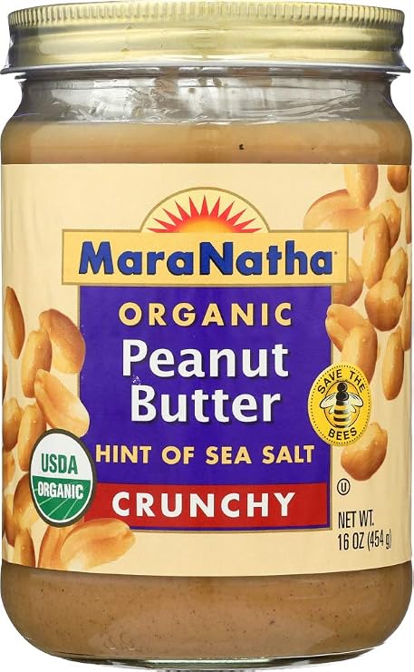 (NOT A CASE) Organic Roasted Peanut Butter Hint of Sea Salt Crunchy